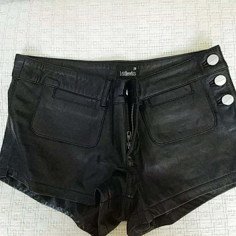 Leatherotics leather shorts